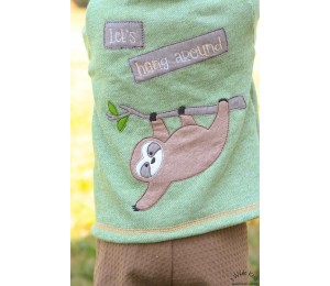 Stickserie - Faultiere Fansenappli